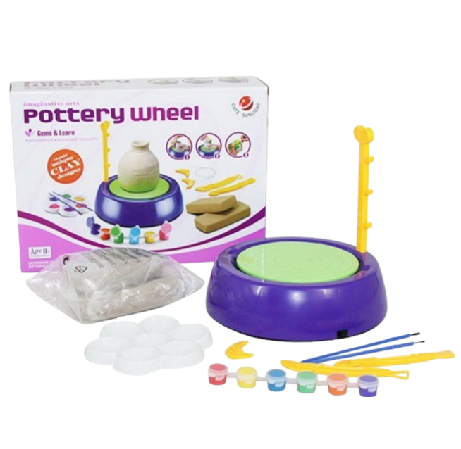 (103P) Pottery Wheel with Paint Pellet