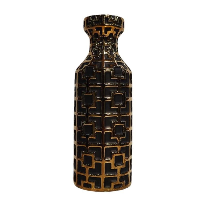 (TPM-2693)1 Piece Ceramic Bottle Shaped Vase 2