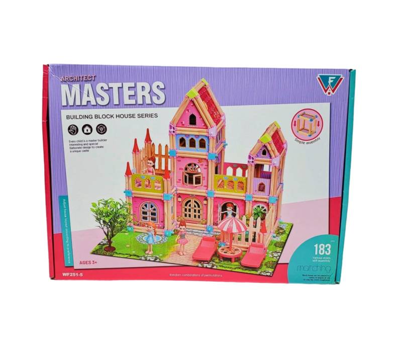 (WF251-5) Doll house Blocks