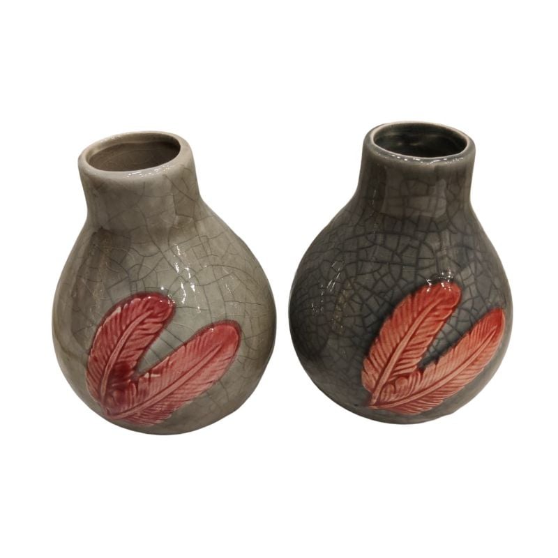 (TPM-2530) Ceramic Vase Small 4