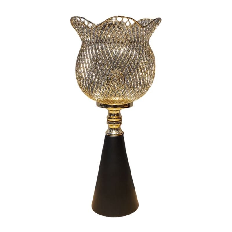 (TPM-1738) Flower Cage Candle Stand L