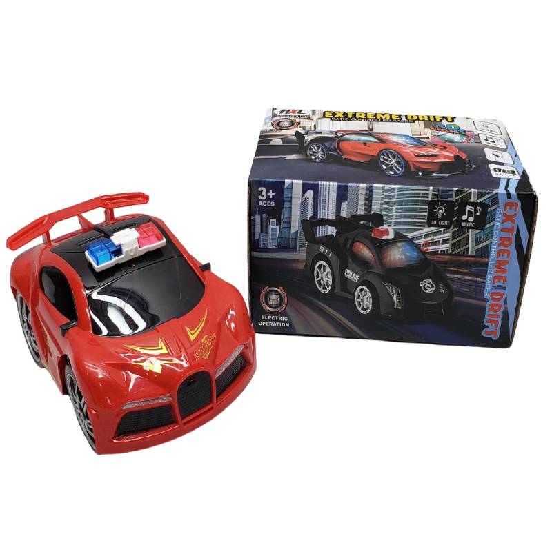 (12015-D) Extreme Drift Police Car