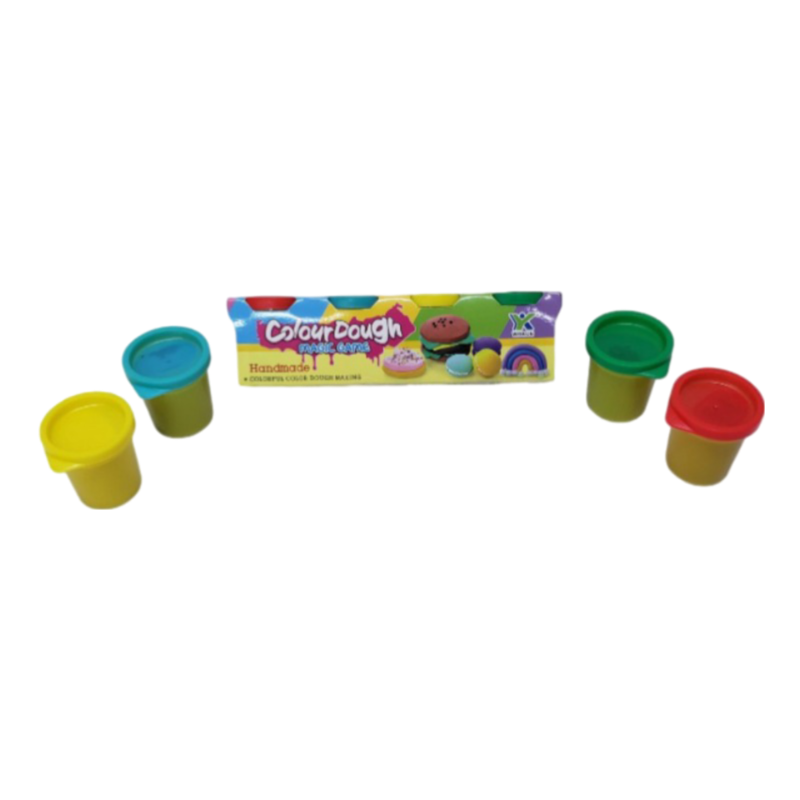 (2909) Coloured Playdough 4 Buckets