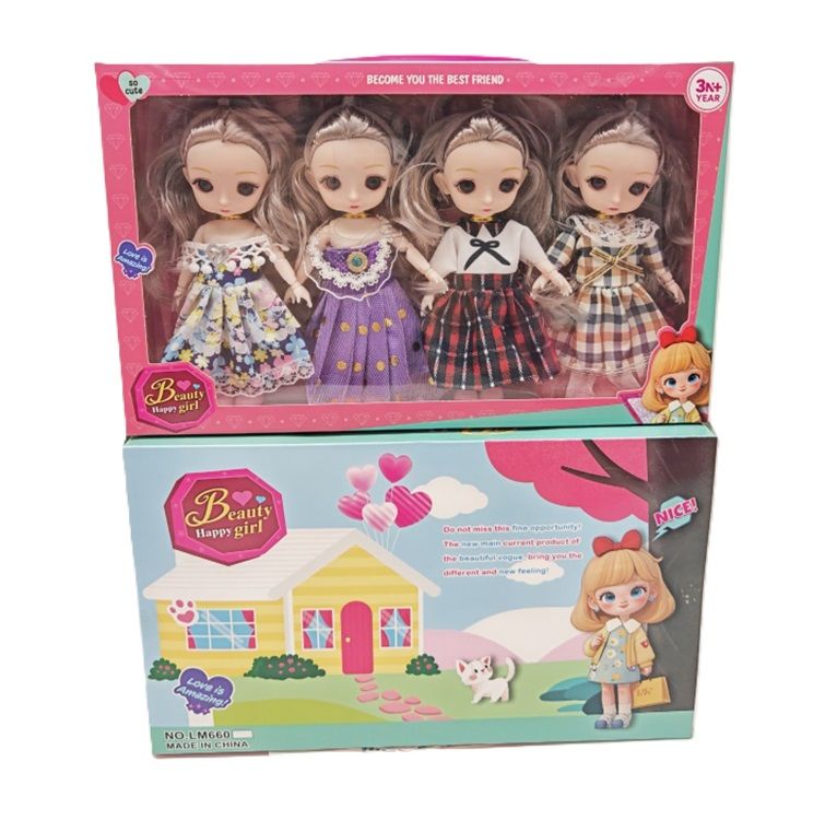 (LM660-2) Cute Mini Doll Set 6inches {Each Piece}