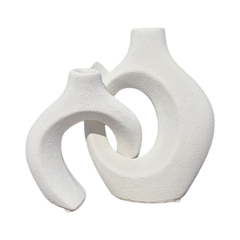 (TPM-1506) White Series Vase 3-5