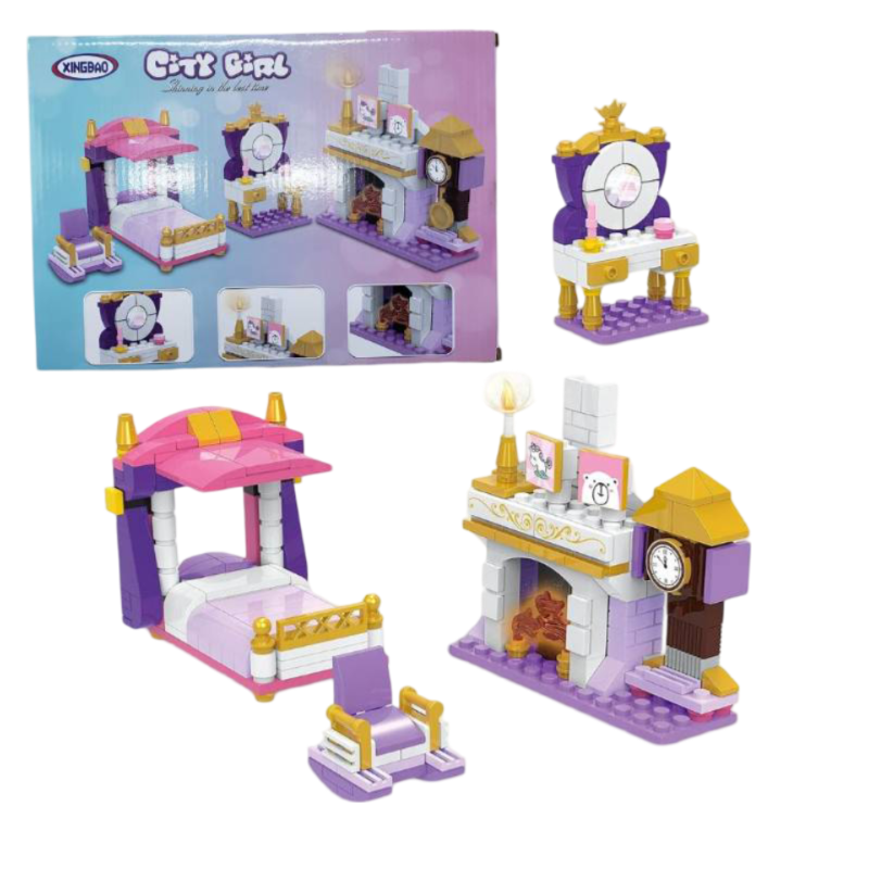(XB-52007) City girls Furniture lego Blocks