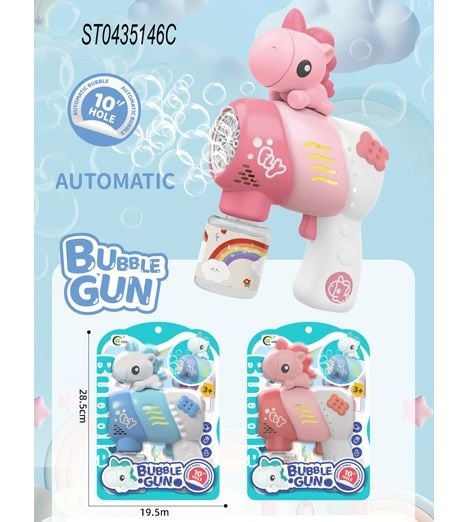 (668-111) 10 Holes Bubble Gun, 2Col. Bc