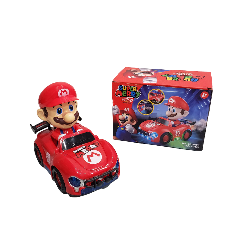 (6608-26B) Super mario Smoke car