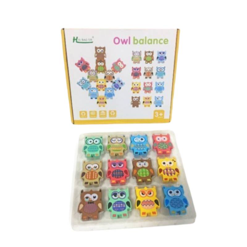 (TL208) Owl Balance Game Toy