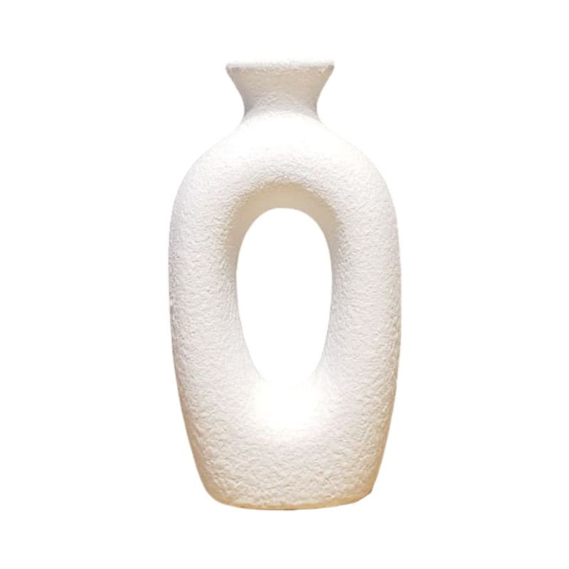 (TPM-1891) White Series Vase 7
