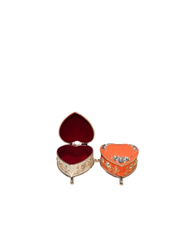 (TPM-1804) Metal Jewellery Box Small