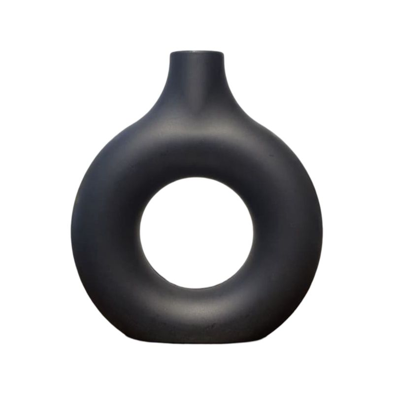 (TPM-1280) PVC Donut Vase Medium