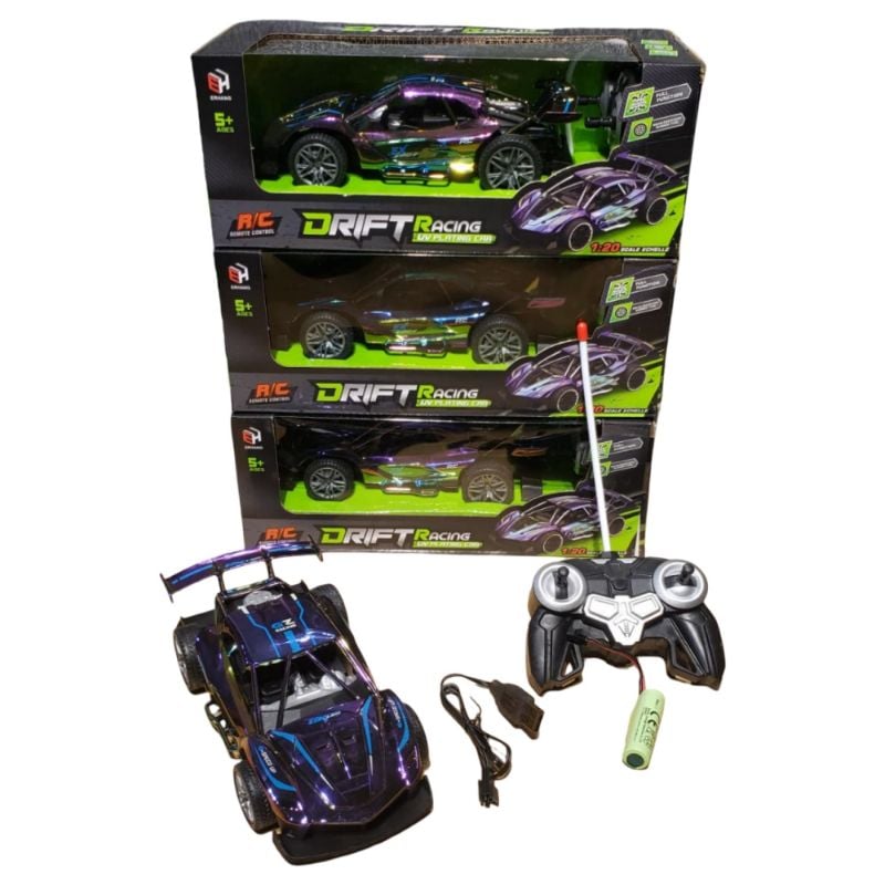(3027) 1:20 R/C 4Func Car With Battery/Usb W.Bx