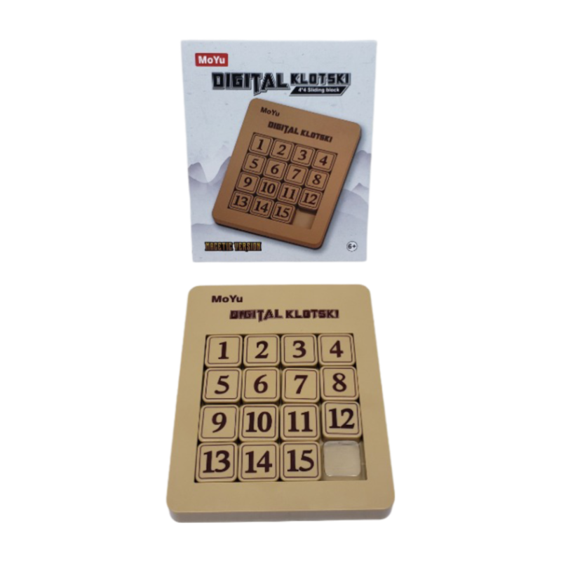 (MY7712) Digital Klotski Numered Shuffle Puzzle