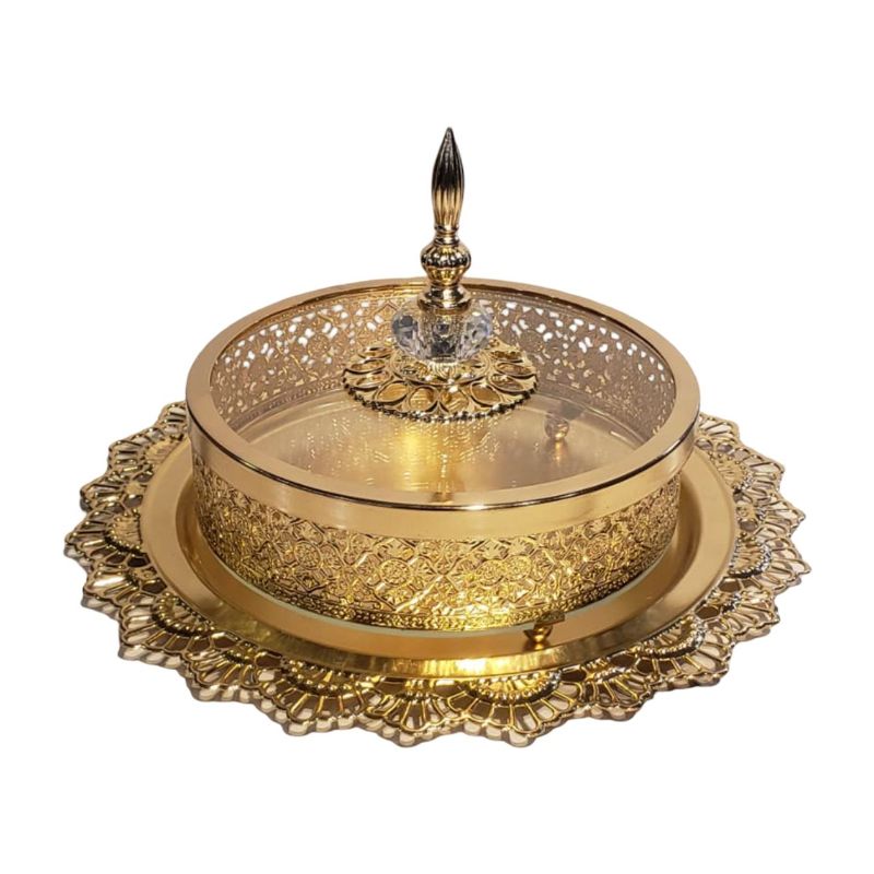 (TPM-ID-078) Cake Dish With Plate Each Piece