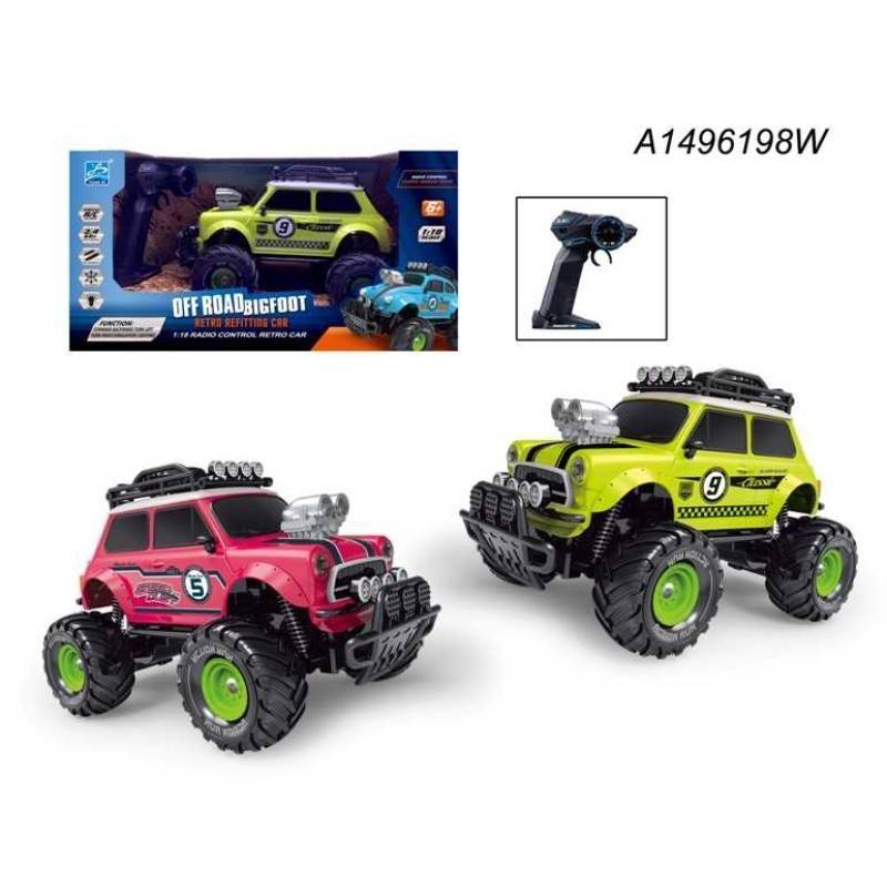 (YD898-MJ1820) Stunt Big Foot R/C Car Toy
