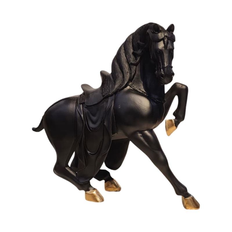 (TPM-W165) Horse Figure With 1 Toe On Ground