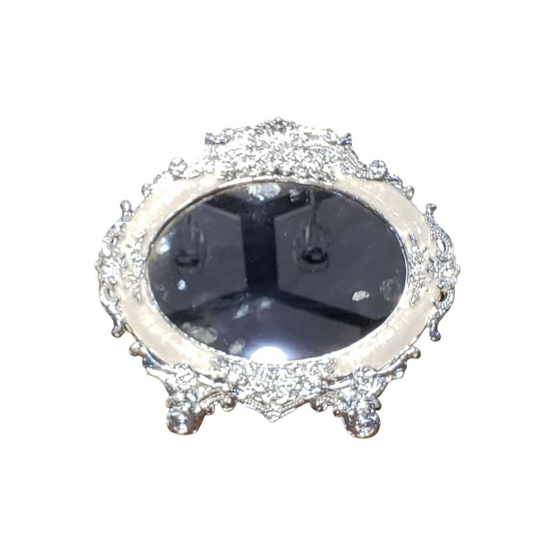 (TPM-1529) Elegant Oval Desktop Vanity Mirror