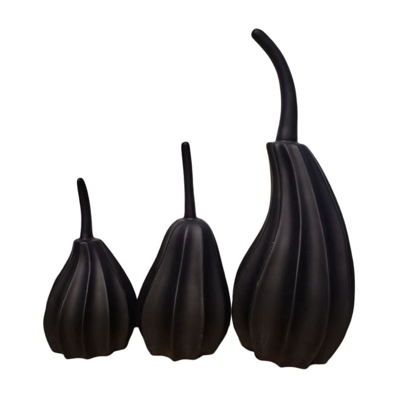 (TPM-W103) Black Pumpkin Set