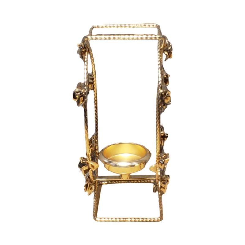 (TPM-1756) Candle Stand Flower L
