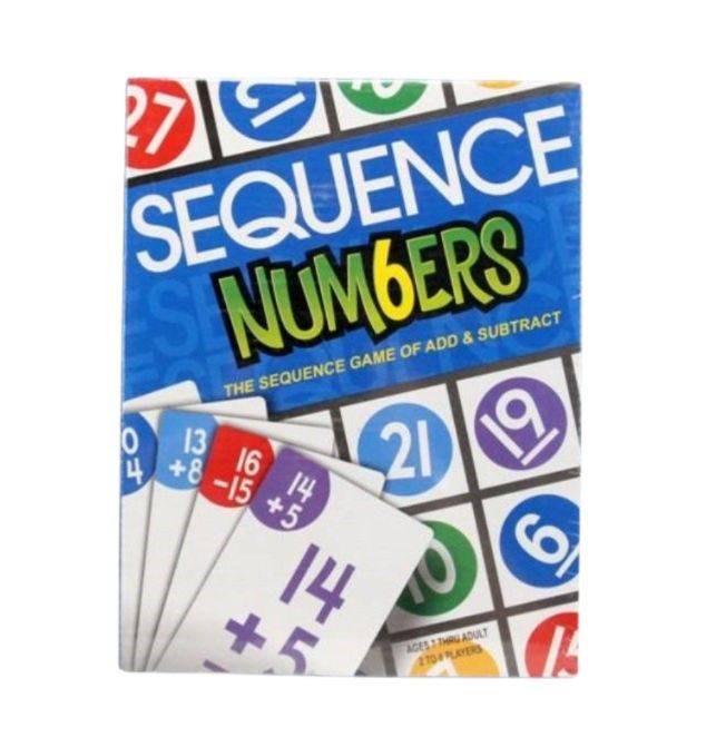 (0153E) Sequence Numbers Board Game