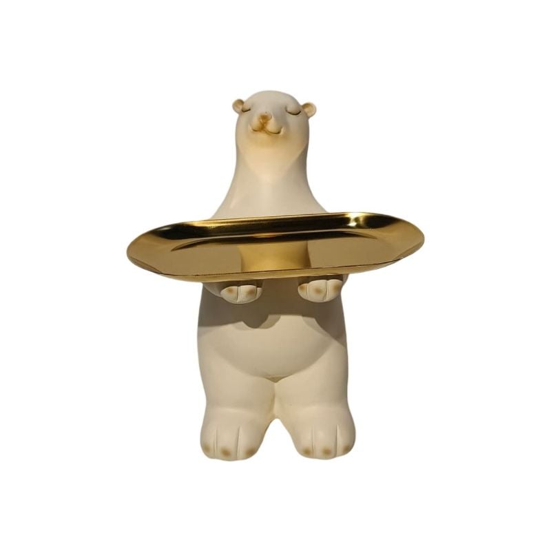 (TPM-2594) Resin Panda Platter