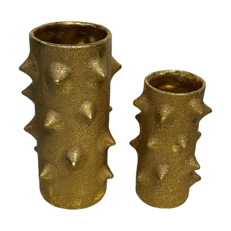 (TPM-W134) Teeth Design Vase 2Pcs Set