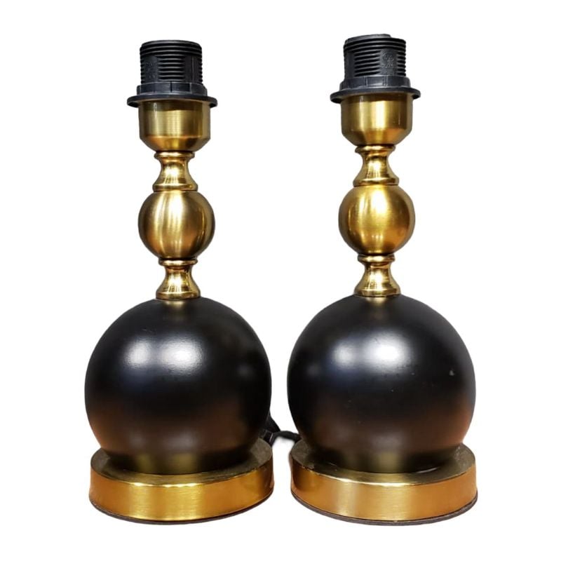 (TPM-1333-A) Ball Brass Lamp W/O Shade(Each Piece)