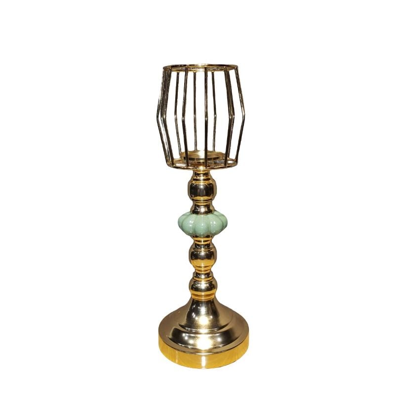 (TPM-1835) Cage New Candle Stand