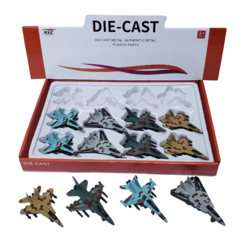 (1210-C21) Fighter Jet Diecast Model
