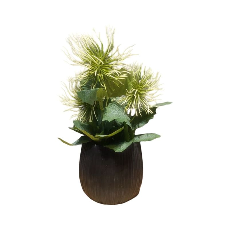 (TPM-2512) Each Piece PVC Cactus Pot