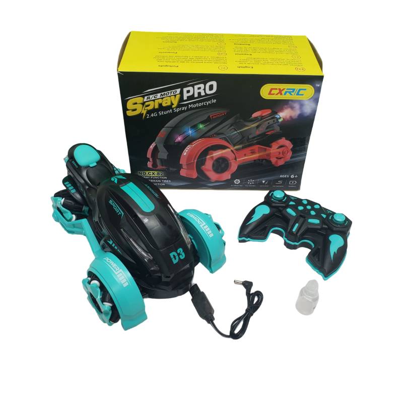 (CX-82) Spray Pro 3 Wheel Motorcycle R/C