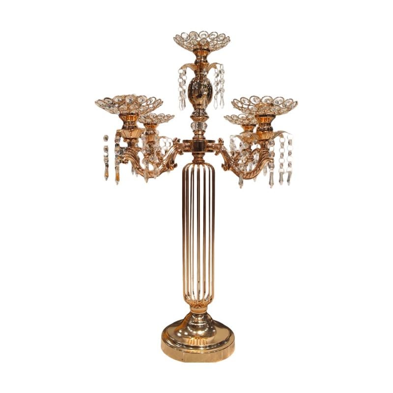 (TPM-ID-129) 1 Piece Extra Large 5 Candle Holders 2.5
