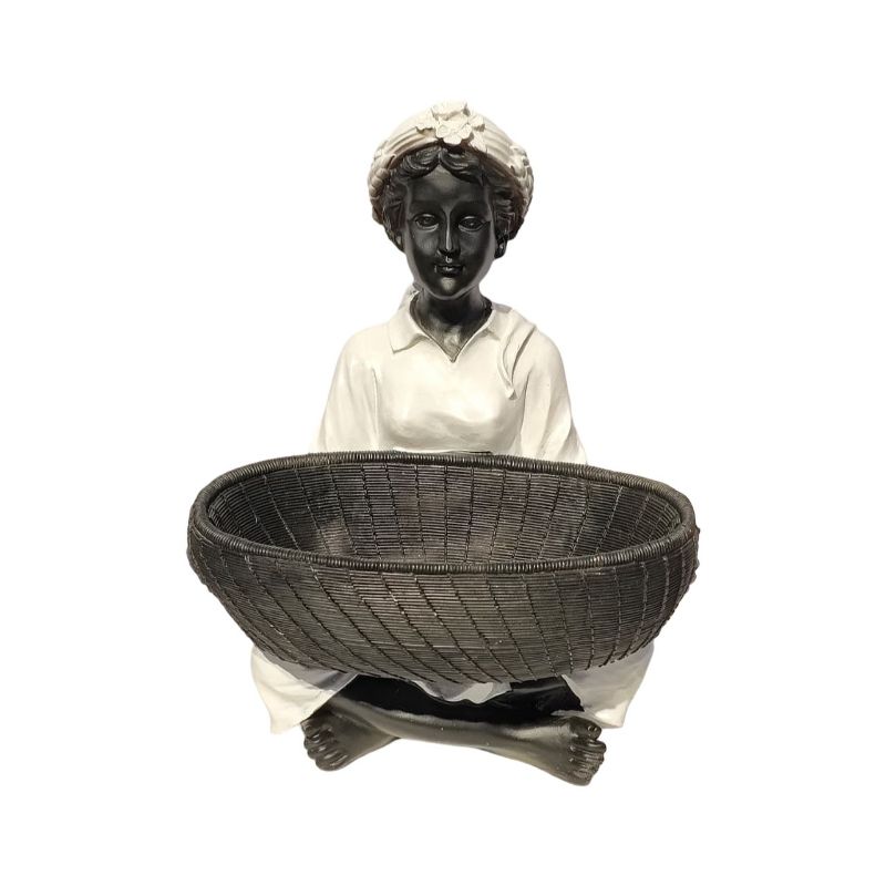 (TPM-2569) Resin Figure Resin Platter Large