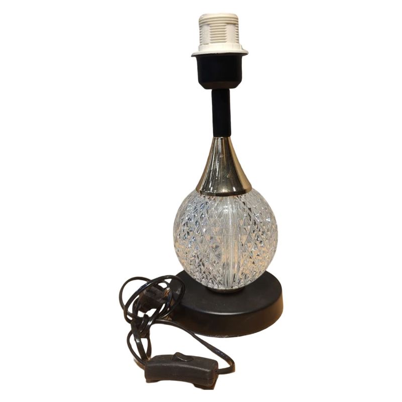 (TPM-1843) Acrylic Black Base Lamp(Each Piece)