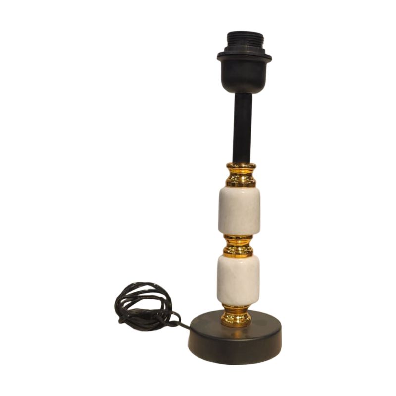 (TPM-1818) Marble Stone Lamp With Shade(Each Piece)