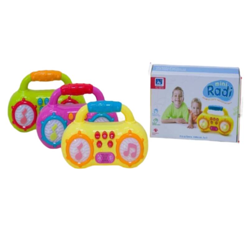 (HJ-8019) Mini Musical Radio Toy - B/O