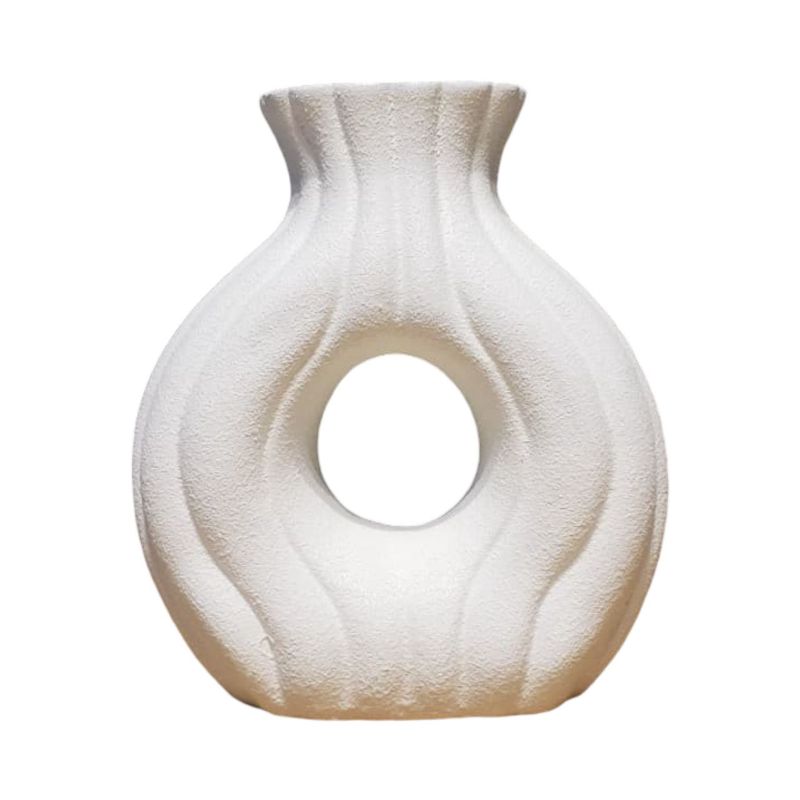 (TPM-1903) White Series Vase 17