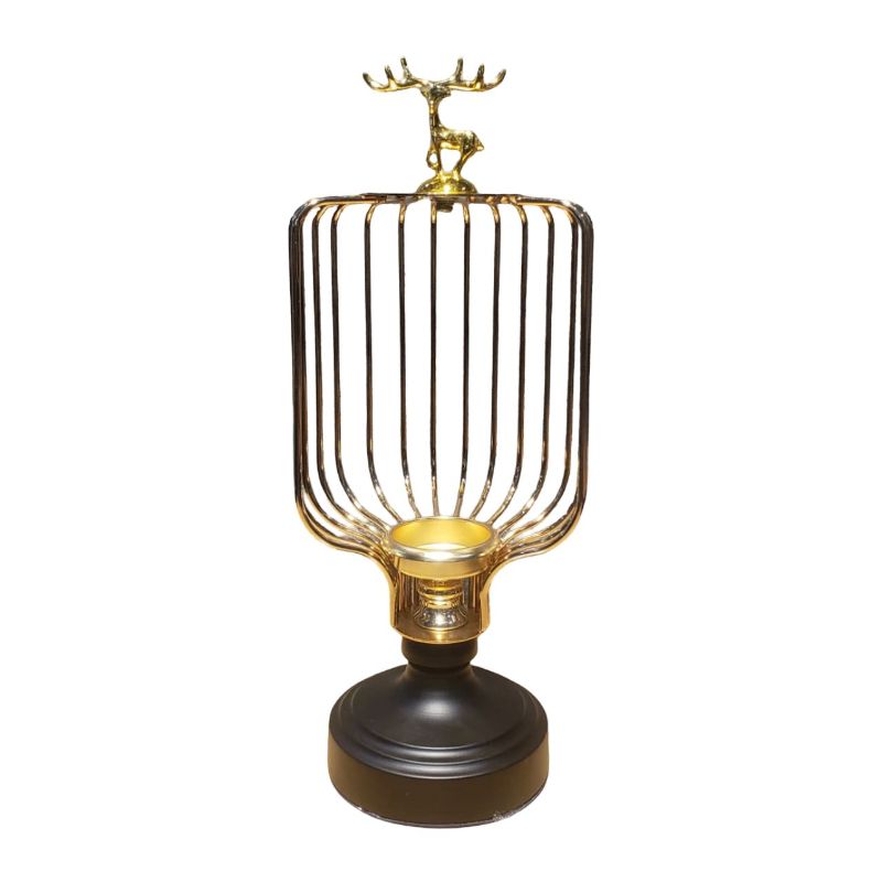 (TPM-1735) Deer Top Candle Stand