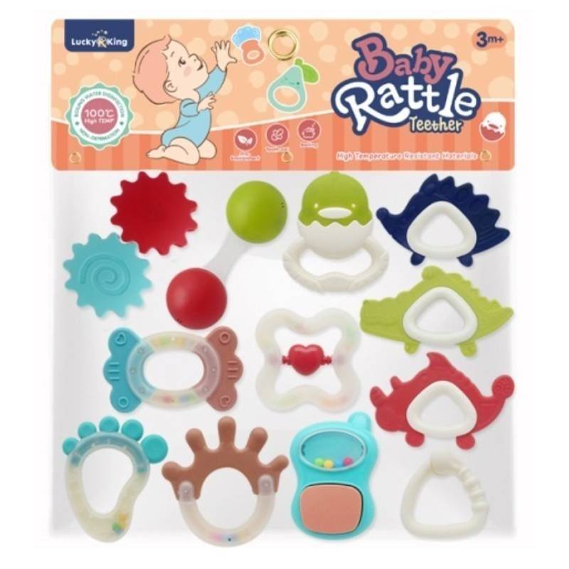 (KD225-133) Baby Rattles Set -12Pcs