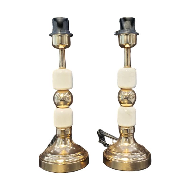 (TPM-1664) 1 Piece 2 ball Marble Lamp