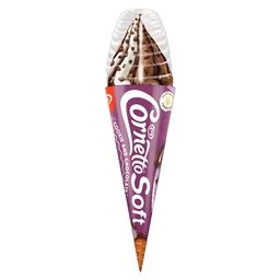 4303-Cornetto Soft Ice Cream Cone Cookie and Chocolate 24x140ml