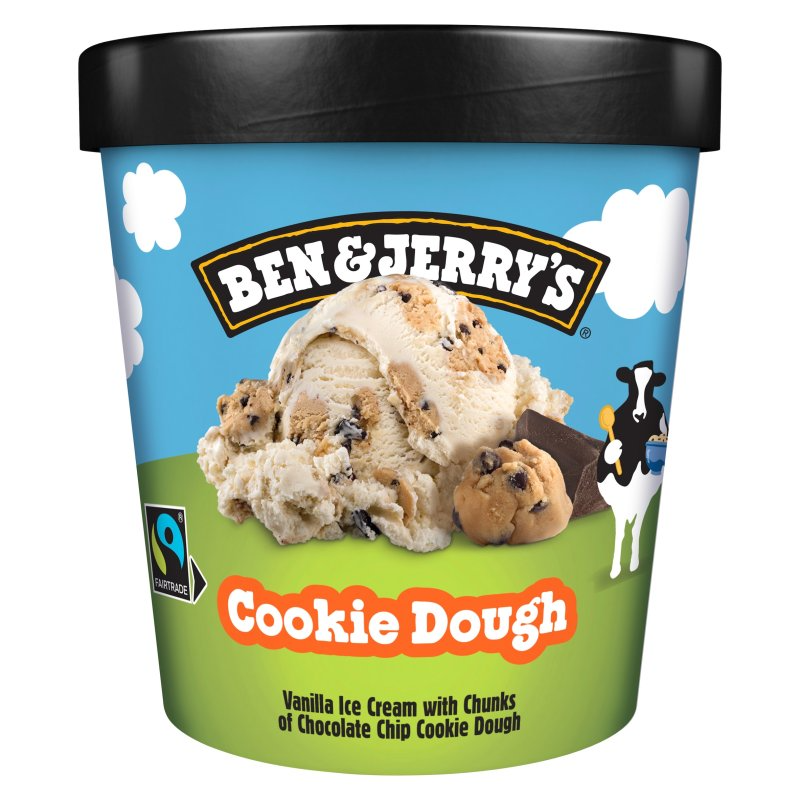 8002- Ben & Jerry's Cookie Dough Ice Cream 8x465ml