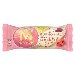 4014-Magnum Euphoria Pink Lemonade Ice Cream Stick 90ml (20 Pack)