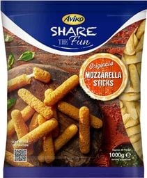5502-Aviko Mozzarella Sticks 5 x1kg