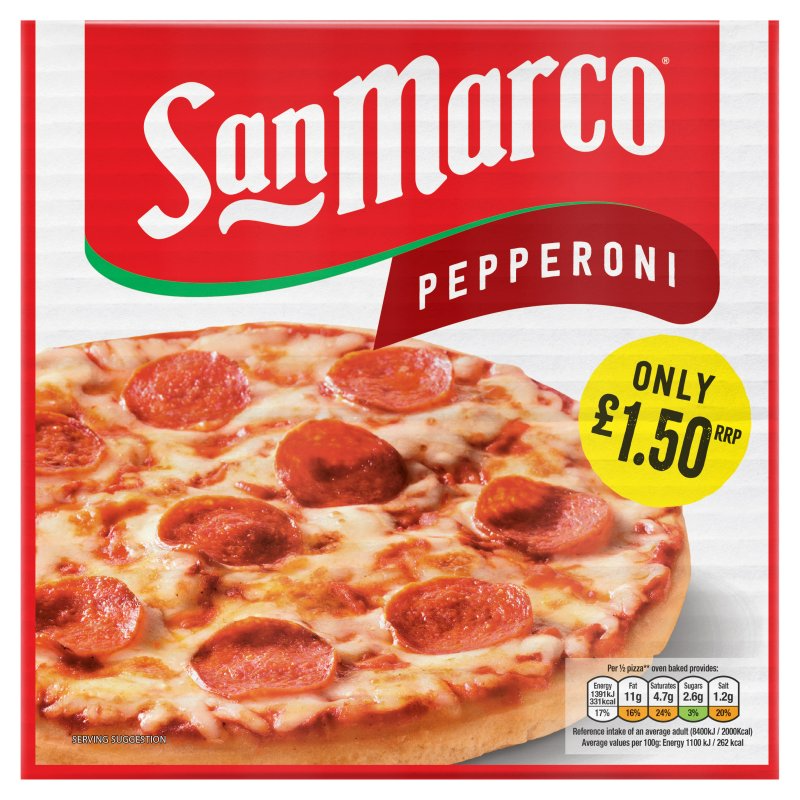 5700-San Marco Thin Pepperoni 251g (10 Pack) Price Marked £1.50