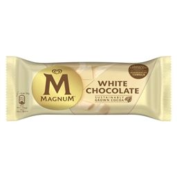 Magnum White Chocolate Ice Cream Stick 110 ml (20 Pack)