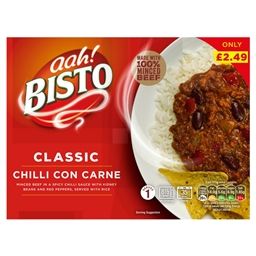 5303-Bisto Chilli Con C 6 x 375g Price Marked 2.49