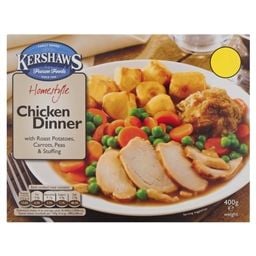 5001-Kershaws (CASE of 6) Chicken Dinner 400g Price Marked £2.75