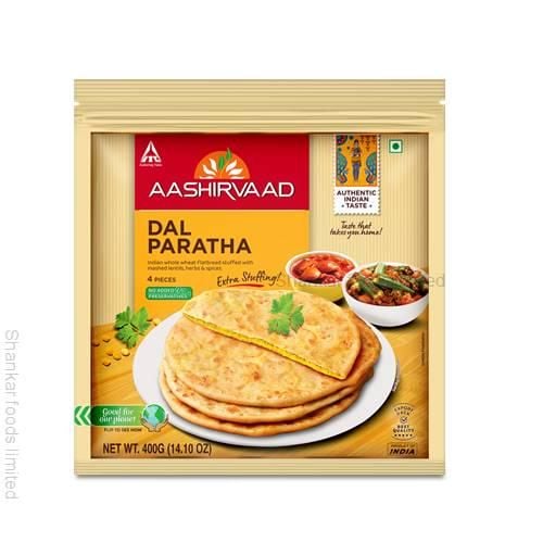 7000- AASHIRVAAD DAL PARATHA-24x400g RRP £1.99